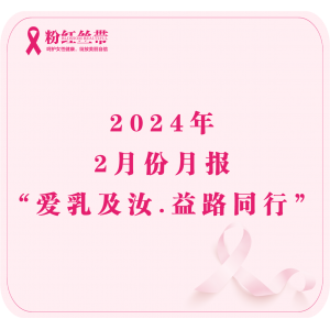 “爱乳及汝·益路同行”月捐伙伴计划2月份报告